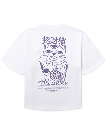 Woodbird - WBBalo Lucky T-Shirt - White